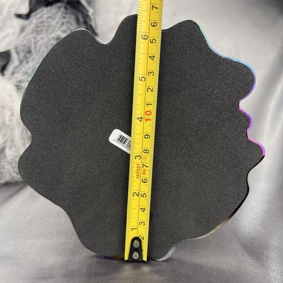 Bath & Body Works HALLOWEEN 2025 Iridescent Dripping Skull 3 Wick Candle Holder - Picture 7 of 10